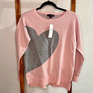 Ann Taylor Heart Sweater